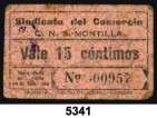 5330 1979. 1000 pesetas. (Ed. E3 y E3a). 23 de octubre, Pérez Galdós. Lote de 3 billetes, sin serie (pareja correlativa) y serie I. MBC+/EBC. Est. 40.................... 25, 5331 1979. 5000 pesetas.