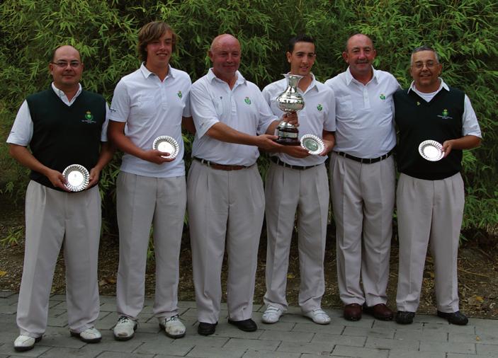 Campeones-Campeonato de España Pitch & Putt CAMPEONATO INTERNACIONAL DE ITALIA DE PITCH & PUTT: Celebrado el y de Septiembre en Virginia Country Golf Club (Italia).