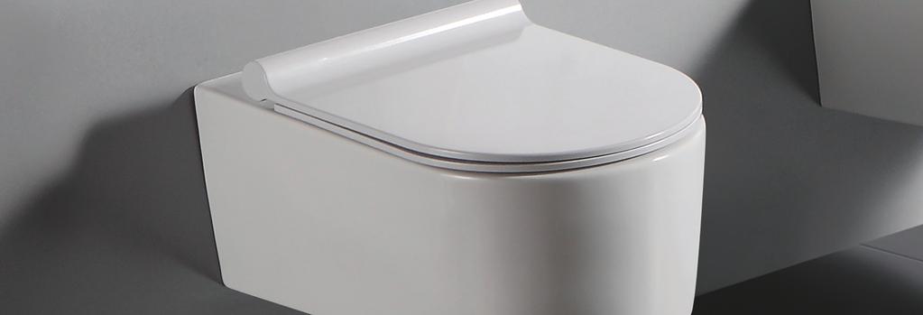 soft close Wall - hung WC Urea cover 560360243 mm Bidé