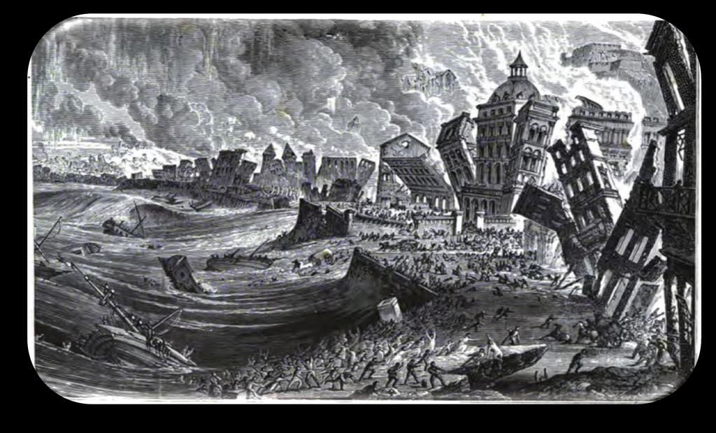 8.3. Tsunami distante de Lisboa El 1 de noviembre de 1755, un gran terremoto de intensidad XI en la escala Mercalli Modificada causó daños hasta la costa norte de España.