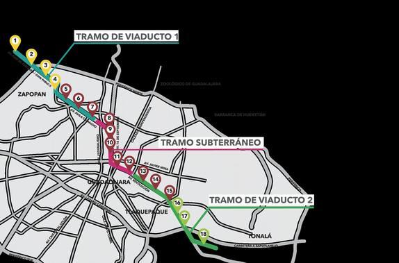 Integrará las tres líneas de Tren Ligero, comunicará