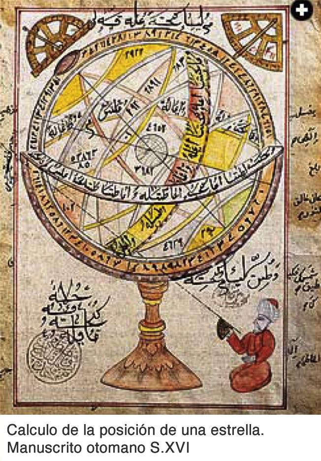 En astronomía se hicieron mediciones precisas del Sol, la Luna y los planetas; con estos datos se empezó a criticar el modelo geocéntrico de Ptolomeo.