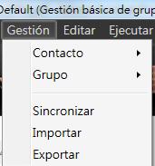 WorldCard 8 Gestión Contacto Grupo Sincronizar Importar Exportar Añadir contactos [manualmente], añadir [de la misma empresa] o añadir través de [la firma electrónica].
