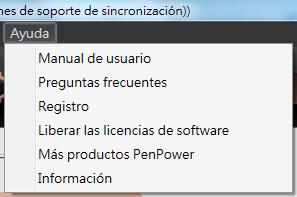 WorldCard 8 Ayuda Manual de usuario Preguntas frecuentes Registro Desactivar la licencia del software Descargue el manual de usuario. Abra la página web de PenPower de preguntas frecuentes.