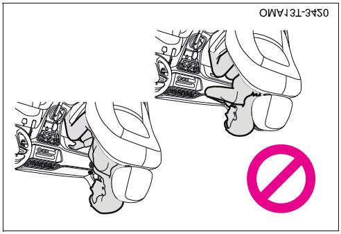 Sección 3. INSTRUCCIONES DE OPERACIÓN Precauciones del airbag Los airbags son dispositivos complementarios que se utilizarán con los cinturones de seguridad.