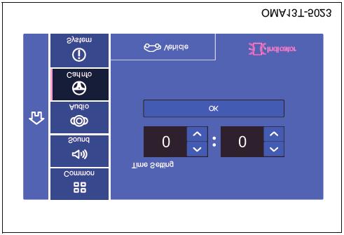 Overspeed Alarm: Deslice el botón deslizante en la pantalla para ajustar el valor de la alarma del exceso de velocidad o desactivarla.