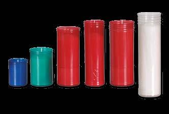 Por 6 cajas (216 unidades) - 0,99 unidad. Modelos L-10, L-7, L-4 y L-1 envase: rojo, blanco, azul, verde, ámbar. Modelos L-50 y L-6 envase : rojo, blanco.