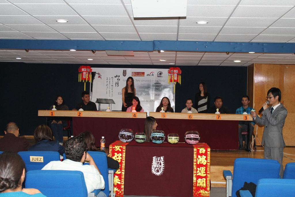 Eliminatoria del Concurso Soy Conocedor de China en el Cenlex Zacatenco Junio de 2014 Eliminatoria del concurso Soy Conocedor de China.