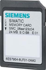 SIMATIC Memory Card Hasta un máximo de 2 GB para guardar datos del programa y para simplificar la sustitución de las CPU a la hora de realizar trabajos de mantenimiento 4.1.