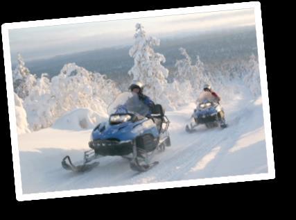 5 Día 3º (21/12) SALLA Safari en motos de nieve. Desayuno buffet. Hoy realizaremos una excursión en motos de nieve de unas 3 hrs de duración aprox.