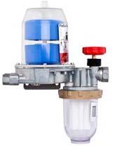 2. Nuevo filtro de gasóleo con purgador El filtro de gasóleocon purgador automático se suministra de serie con todas las calderas de la gama AFC.