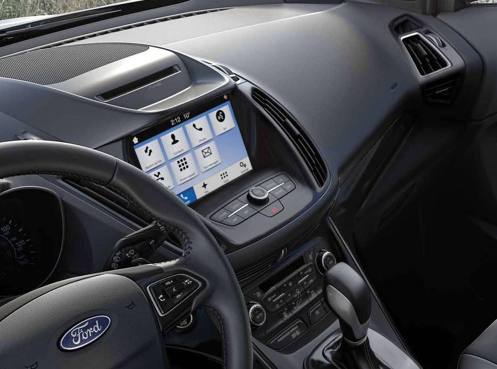 TECNOLOGÍA SYNC 3 Sync 3 vincula al conductor con las tecnologías del vehículo y sus dispositivos digitales incluyendo aplicaciones móviles y navegación.