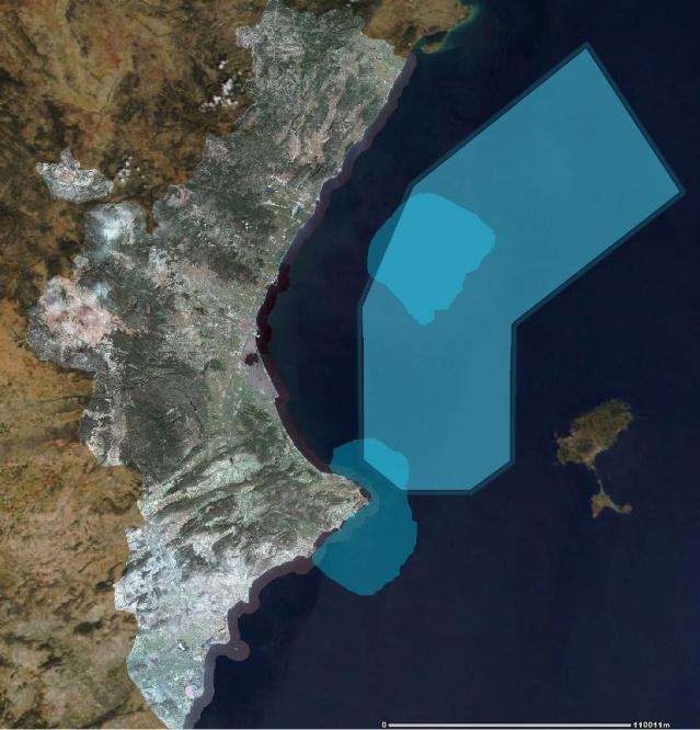 (ES5213018), El Montgó (ES5211007) y L Almadrava (ES5212005) (Figura 2) Ambas áreas han estado identificadas por la presencia regular de delfín mular en ambas áreas, la presencia de delfín de Risso