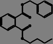 Butilbencilftalato El butilbencilftalato es un ftalato que se usa principalmente como aditivo para plastificar el PVC u otros polímeros.