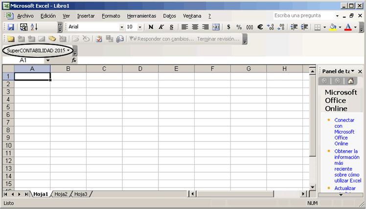 Haga clic en el botón Aceptar para finalizar la instalación. Una vez realizado lo anterior, el complemento se agrega a Excel y se muestra en la parte superior izquierda. Regresar 4.