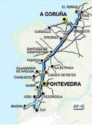 AUDASA: Datos básicos Fecha de concesión: 16 de octubre de 1973. Estado: Operativa. Ubicación: AP9, tramo entre Ferrol y Tuy (215 Km.