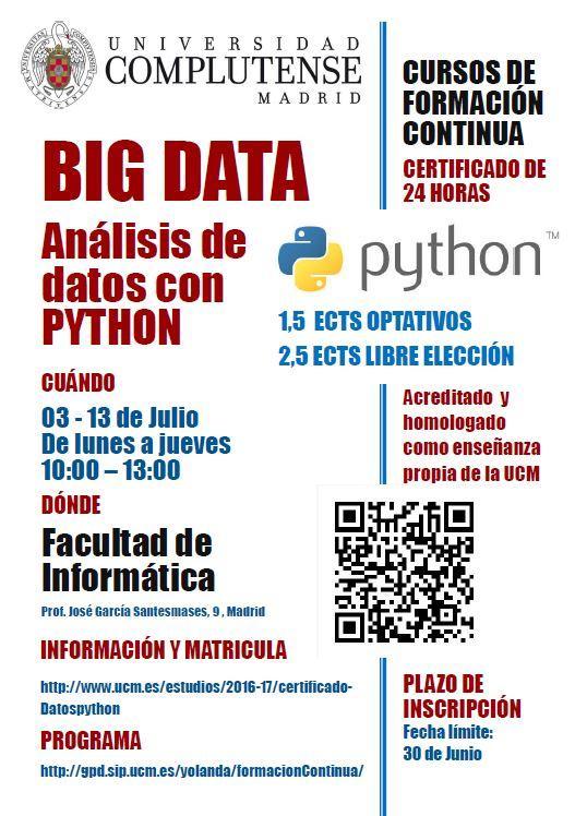 Curso BIG DATA-Análisis de datos con PYTHON.