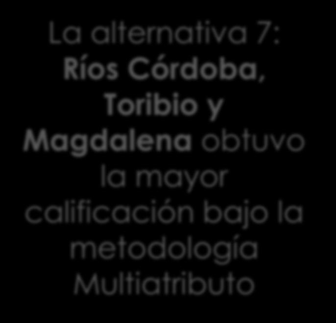 7: Ríos Córdoba, Toribio y Magdalena obtuvo la mayor