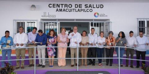 Primordial el derecho a la salud: Graco Ramírez [1] [2] El Gobernador pone en marcha los centros de Salud de Peña Flores y Amacuitlapilco El Gobernador Graco Ramírez inauguró el nuevo Centro de Salud