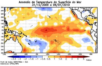 Estudio de caso El Niño 2009-2010 / TSM A mediados de junio de 2009 las condiciones meteorológicas y