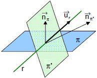Rectas y planos en el espacio MATEMÁTICAS II 7 4) Ecuación normal del plano. Sea el plano : Ax By Cz D y sean P(x 1, y 1, z 1 ) y Q(x, y, z ) dos puntos del plano.