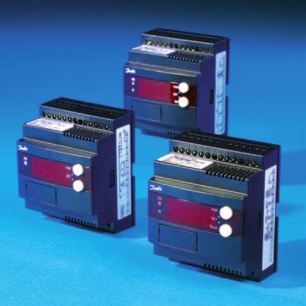Danfoss ofrece un amplio rango de controladores electrónicos que se pueden utilizar para controlar la ICV.