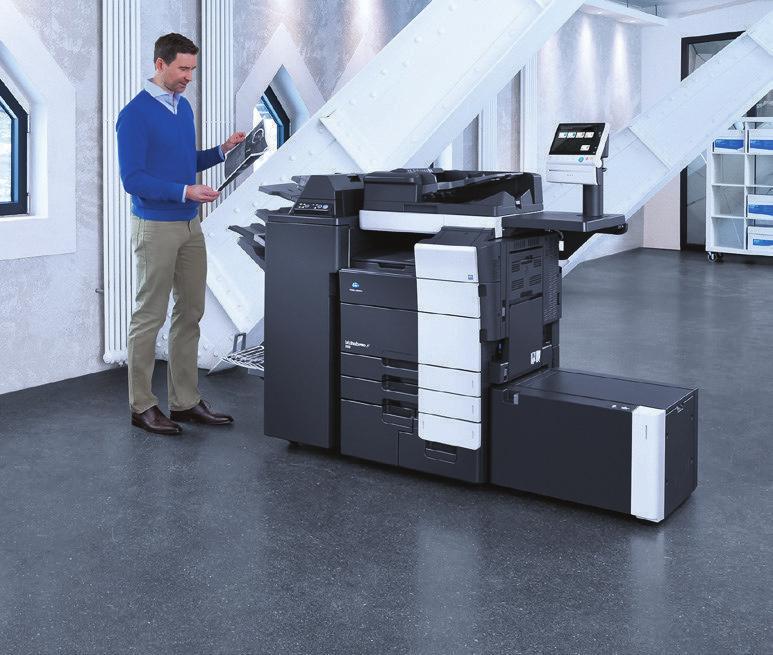 bizhub PRO 958 Nueva generación de impresoras rentables y de diseño compacto en b/n y color Un precio competitivo y un buen mix de productos son la puntos clave para sobrevivir en los mercado