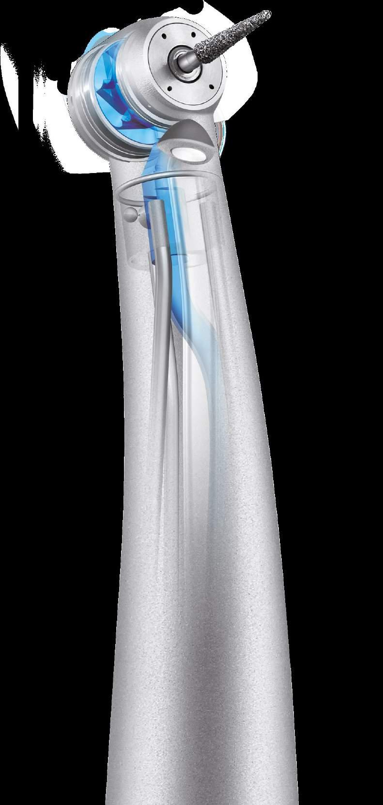 UNIFIX REF 1600933-001 O 2 x TORNADO S LK PARA ENLACE MULTIFLEX DE KAVO REF 1600932-001 Una mejor visibilidad Gracias a las reducidas dimensiones de su cabeza (altura y diámetro), la turbina TORNADO