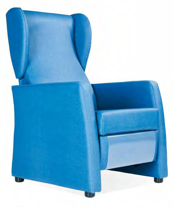 lina El sillón relax LINA se caracteriza por su diseño de líneas simples y atemporales. Reclinable por presión para un óptimo descanso.