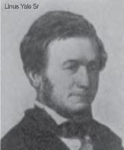 Linus Yale Jr, continuando los pasos de su padre se convirtió en el experto más importante en cerraduras de su tiempo, diseñando en 1862 la erradura para ancos Monitor, que marcó la transición de las