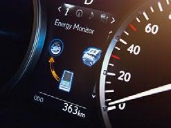 El sistema Lexus Hybrid Drive de segunda generación del NX 300h ofrece una potencia refinada con una eficiencia de combustible excelente y unas emisiones excepcionalmente bajas, que incluso son cero