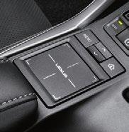 SONIDO LEXUS MEDIA DISPLAY El NX 300h dispone del sistema Lexus Media Display, que cuenta con una pantalla de 8 pulgadas y un controlador rotativo para ajustar el audio, la configuración de la