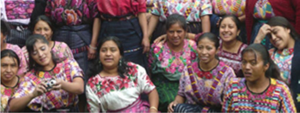 Cantón chuatroj, Totonicapán APORTE Aporta poniendo en valor la participación de las mujeres en la actualidad como autoridades comunales, socias de organizaciones de mujeres, decisiones familiares y