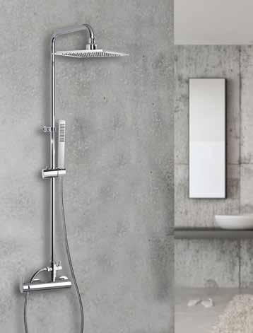 Teleducha ABS 1 jet PVC plateado anti-torsion 1,75 m BOX PALET, 5 unidades -3% Descuento BOX PALET, 5 units - 3% Special Discount in the price ABS Head shower Ultraslim 225 mm.