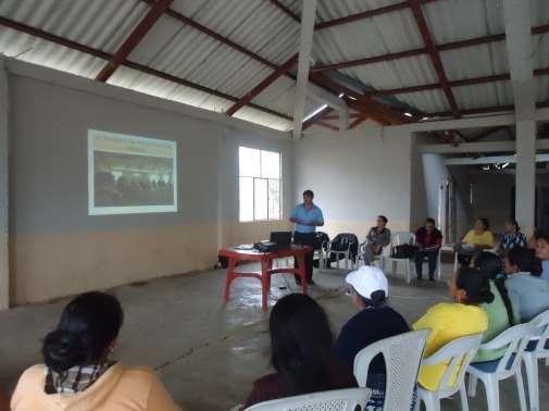 Convenio con la Pastoral social sobre el proyecto Quingeo -
