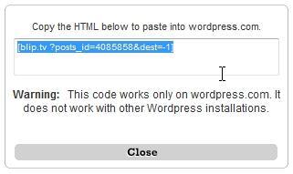 Sobre el editor HTML de entradas de Wordpress.