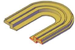 Cree un sólido o una superficie nuevos mediante el barrido de una curva plana