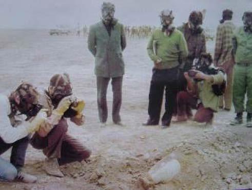 Figura 1.4: Investigación del Secretario General de Naciones Unidas sobre la supuesta utilización de armas químicas en Irán, en marzo de 1984.
