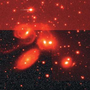 En los años 70 del siglo XX, los astrónomos descubrieron que algunas galaxias pasaban por una etapa de intensa formación estelar.