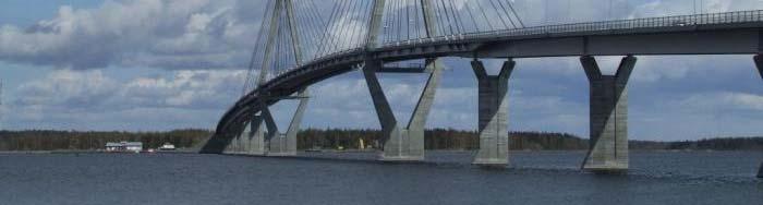 Puente atirantado de Raippaluoto, en