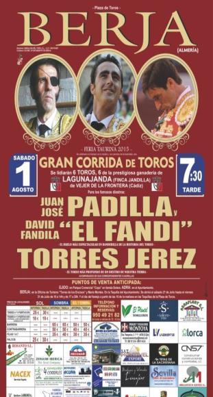 (Miura) Berja Juan José Padilla El Fandi Torres Jerez Toros de