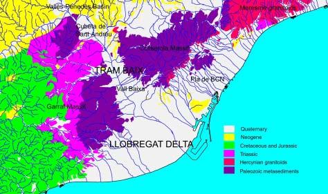 Marc geològic del Tram Baix i del Delta del Llobregat Nom del congrés