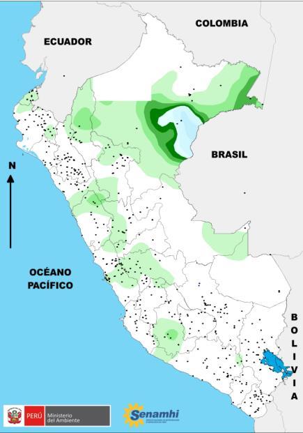 Distritos de Loreto y Áncash registraron mayores acumulados de lluvias El distrito de Jenaro Herrera, provincia de Requena, en el departamento de Loreto; así como la provincia de Sihuas, en el