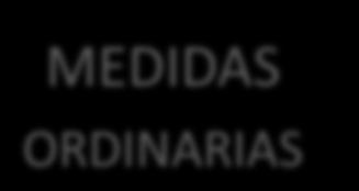 MEDIDAS ORDINARIAS PLAN DE