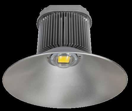 Iluminación LED De gran altura (LSL HB LED) Potencia de lámparas disponible: 70 W, 150 W y 200 W. Soluciones de iluminación LED para gran altura, para montajes entre 7 metros y 16 metros.