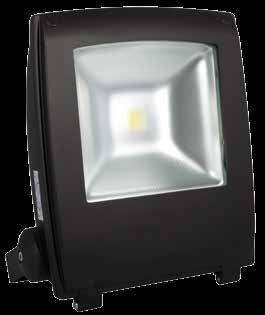 Bridgelux 73 lm (Lumen/Vatio) Índice de Reproducción Cromática (IRC) (Ra): 75 30/50 W Focos LED de alta eficiencia energética con certificación para IP65, aptos para