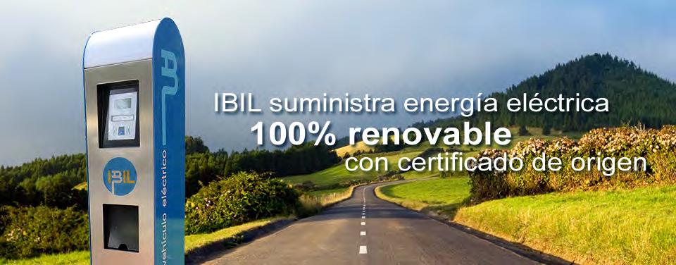 1. Suministro de Energía Energía 100% RENOVABLE con certificado de origen. TARIFAS de Energía específicas para la Recarga de VE.