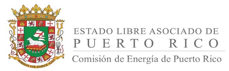 Orden en respuesta a los comentarios emitidos por parte de la Autoridad de EnergíaEléctricasobreelReglamentoRegulation+on+Rate+Filing+Requirements+for+the+