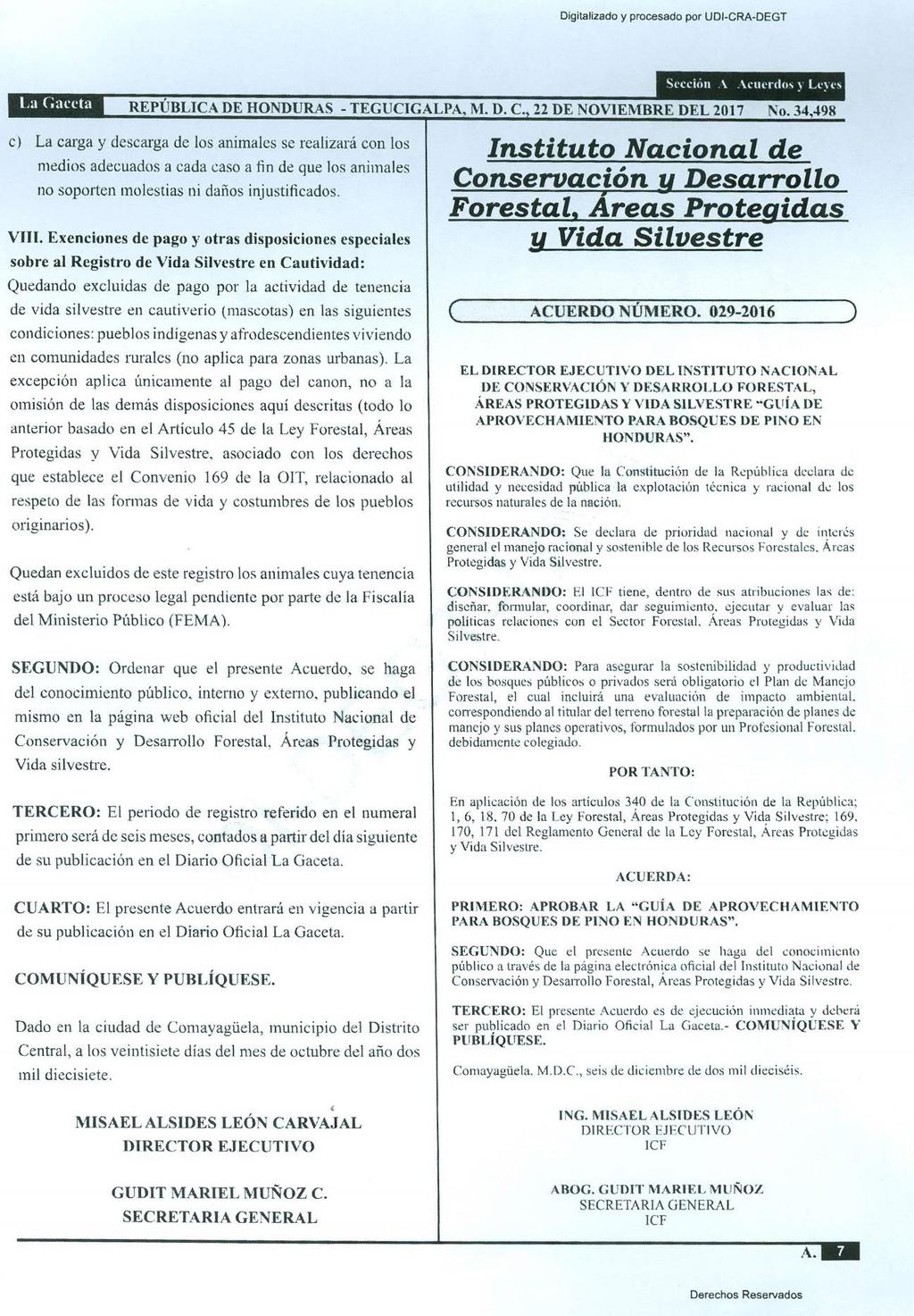 DEPARTAMENTO DE VIDA SILVESTRE SOLICITUD DE REGISTRO DE MASCOTAS SILVESTRES Periodo de apertura de registro (seis meses); a