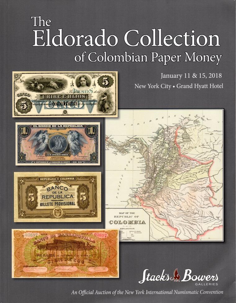Curiosidades Colección El Dorado de Colombia No deja de ser curioso que una de las mejores colecciones sobre numismática y notafilia colombiana haya sido subastada por fuera del país.